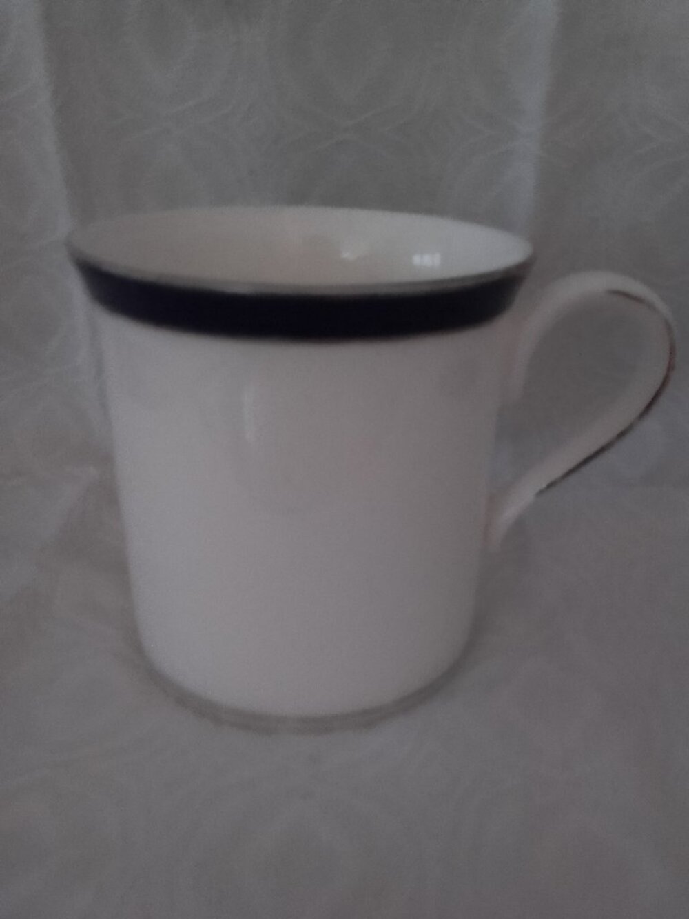 LENOX FEDERAL COBALT PLATINUM MUG